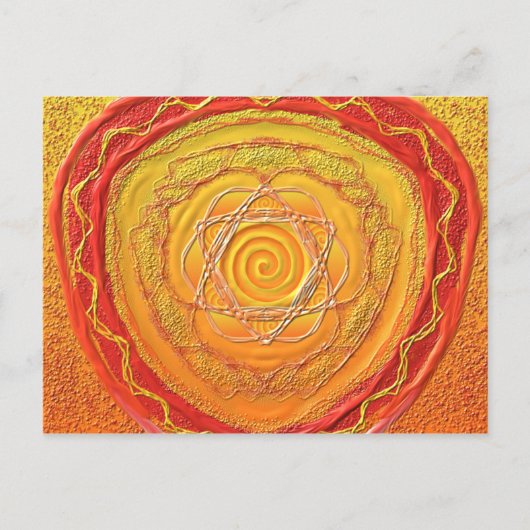 Carte Postale Postkarte 27 "Goldene Spirale" (Devant)