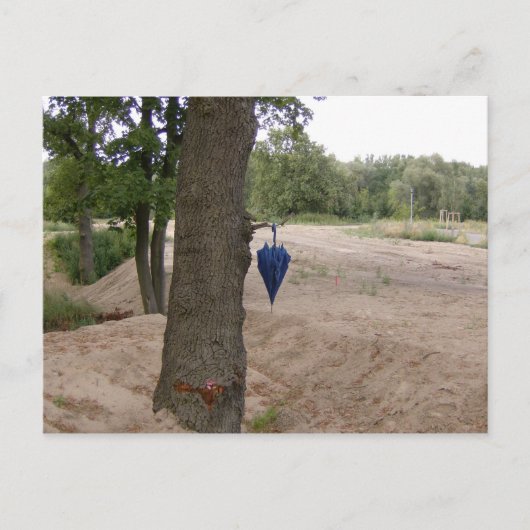 Carte Postale Postkarte - "abhängen" (Devant)