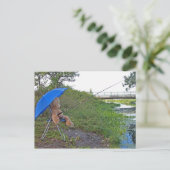 Carte Postale Postkarte - am Kanal (Debout devant)