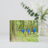 Carte Postale Postkarte - angeleint (Debout devant)