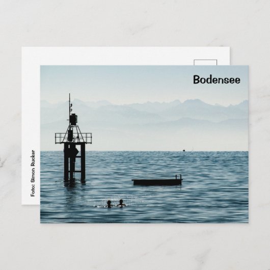 Carte Postale Postkarte Bodensee (Devant / Derrière)