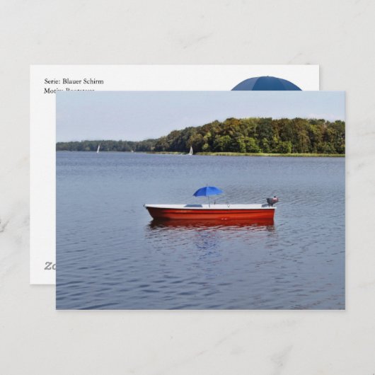 Carte Postale Postkarte - Bootstour (Devant / Derrière)