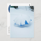 Carte Postale Postkarte - Eingeschneit II (Devant / Derrière)