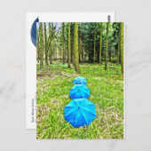 Carte Postale Postkarte - en Reih und Glied (Devant / Derrière)