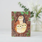 Carte Postale Postkarte Eule (Debout devant)