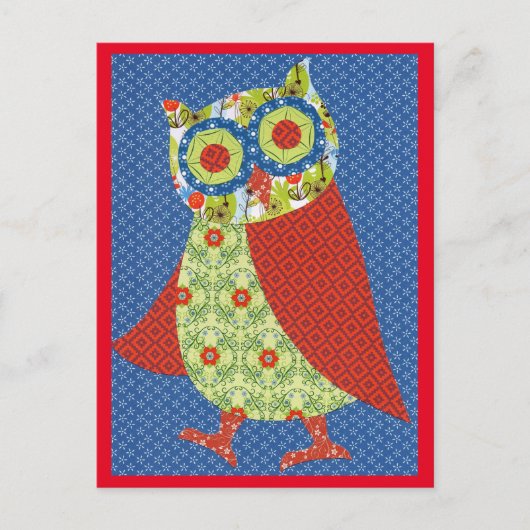 Carte Postale Postkarte Eule (Devant)