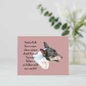 Carte Postale Postkarte "Jack Russel Terrier" (Debout devant)