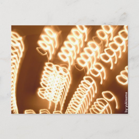 Carte Postale Postkarte - Lichter "9" (Devant)