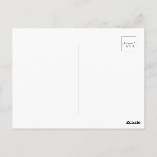 Carte Postale Postkarte LOVE (Dos)