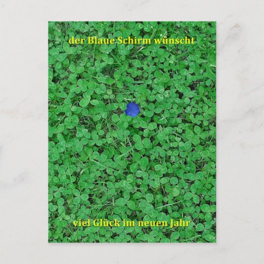 Carte Postale Postkarte - Neujahr (Devant)