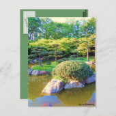 Carte Postale Postkarte - Schildkröten Insel (Devant / Derrière)