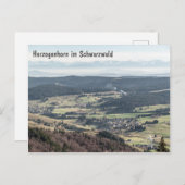 Carte Postale Postkarte Schwarzwald (Devant / Derrière)