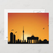 Carte Postale Postkarte Skyline Berlin (Devant / Derrière)