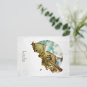 Carte Postale Postkarte St Paul's (Debout devant)