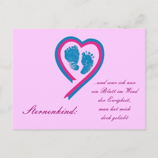 Carte Postale Postkarte Sternenkind (Devant)