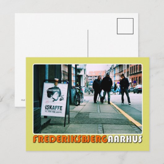 Carte Postale Postkort - Cool (Devant / Derrière)