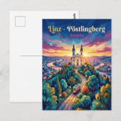 Carte Postale Pöstlingberg Autriche (Devant / Derrière)