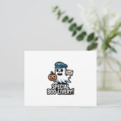 Carte Postale Postman Boo (Debout devant)