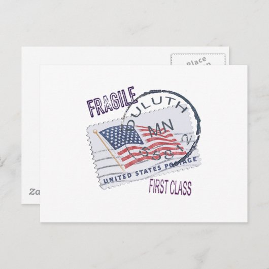 Carte Postale Postmark Duluth 55812 (Devant / Derrière)