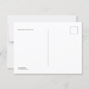 Carte Postale Pot à fleurs en verre tendu Oeuvre acrylique