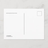 Carte Postale Pot à fleurs en verre tendu Oeuvre acrylique (Dos)