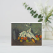 Carte Postale Pot à lait et pommes par Cezanne (Debout devant)