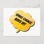 Carte Postale Pot à monnaie (Dos)