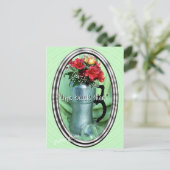 Carte postale Pot-café antique-customisez-la (Debout devant)