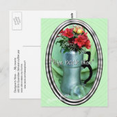 Carte postale Pot-café antique-customisez-la (Devant / Derrière)