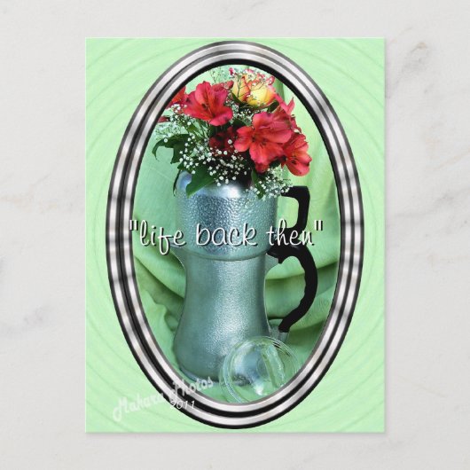 Carte postale Pot-café antique-customisez-la (Devant)
