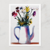 Carte Postale Pot de café (Devant)