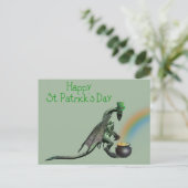 Carte Postale Pot de dragon de St. Patrick (Debout devant)