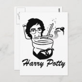 Carte Postale Pot de Harry (Devant / Derrière)