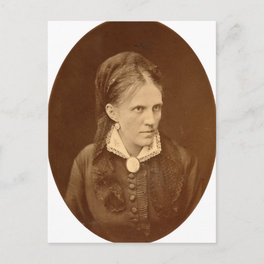 Carte Postale Pot de portrait d'Anna G. Dostyevskaya (Devant)