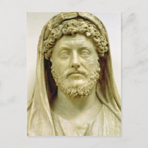 Carte Postale Pot de portrait de Marcus Aurelius
