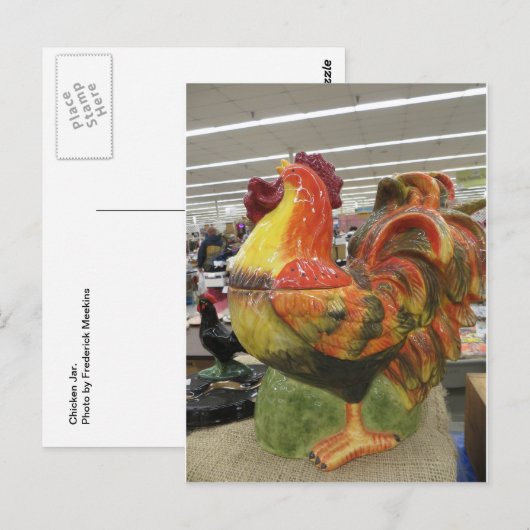 Carte Postale Pot de poulet (Devant / Derrière)