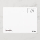 Carte Postale Pot de thé vintage (Dos)