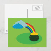 Carte Postale Pot d'or (Devant / Derrière)