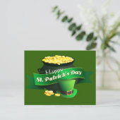 Carte Postale Pot of Gold St Patrick's Day (Debout devant)