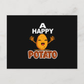 Carte Postale Potato, Addict, frites (Devant)