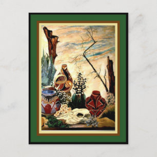 Carte Postale Poterie du désert - Art