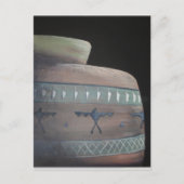 Carte Postale Poterie indienne éclairée (Devant)