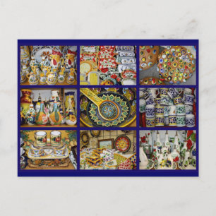 Carte postale Poterie Italienne