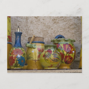 Carte Postale Poterie, Moustiers-Sainte-Marie, Provence,