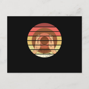 Carte Postale Poterie Roue Céramique Rétro Sculpture Artiste Cad