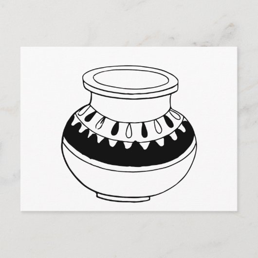 Carte Postale poterie simple (Devant)