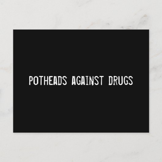 Carte Postale pothees contre la drogue (Devant)