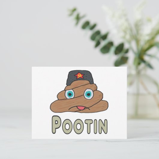 Carte Postale Potin - Anti Poutine (Debout devant)