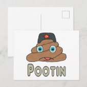 Carte Postale Potin - Anti Poutine (Devant / Derrière)