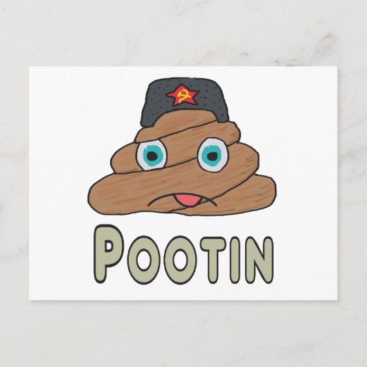 Carte Postale Potin - Anti Poutine (Devant)